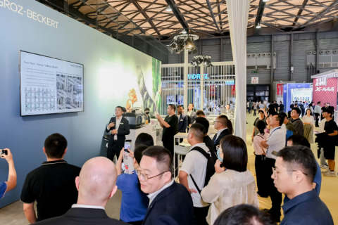 上海国际产业用纺织品及非织造布展览会展会现场图片