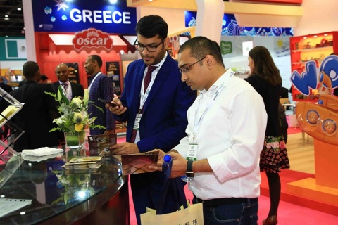 中东迪拜糖果及休闲食品展展会现场图片