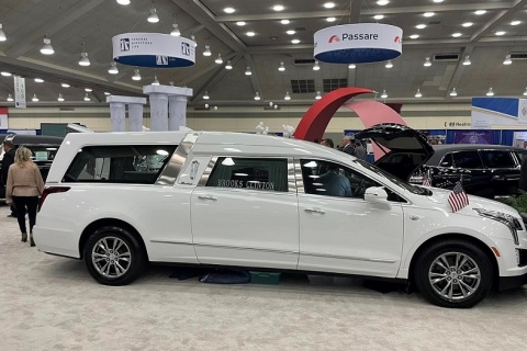 美国殡仪殡葬用品展览会展会现场图片