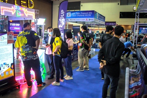 印尼雅加达广告展览会展会现场图片