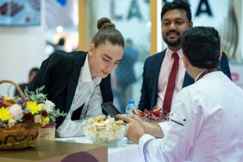 中东迪拜糖果及休闲食品展展会现场图片