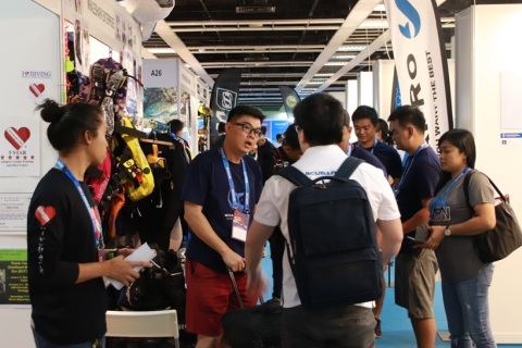 马来西亚吉隆坡潜水及度假观光展览会展会现场图片