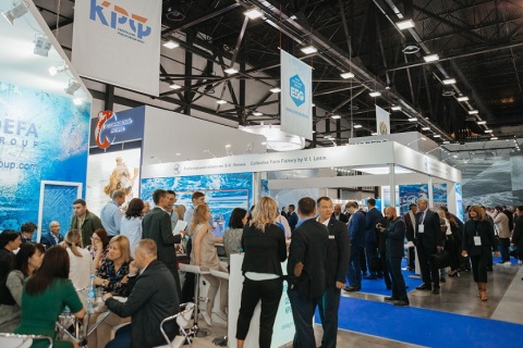 俄罗斯圣彼得堡海鲜水产及渔业展览会展会现场图片