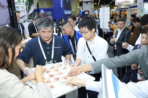 印尼雅加达水产海鲜、渔业展览会展会现场图片