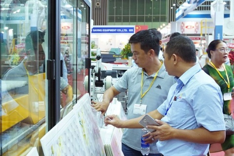 越南胡志明塑料橡胶工业展览会展会现场图片