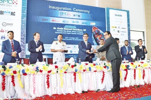 孟加拉达卡海事船舶展览会展会现场图片