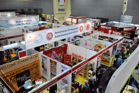 马来西亚吉隆坡清真食品展览会展会现场图片