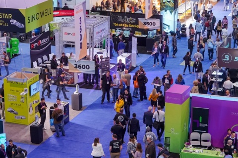 美国拉斯维加斯大麻商业展览会展会现场图片