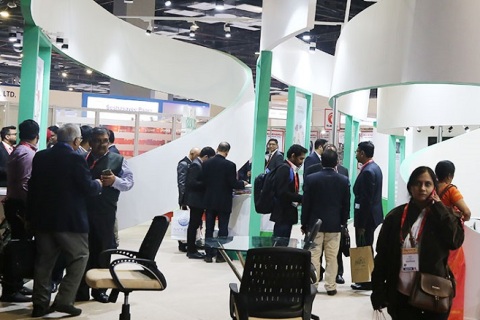 印度新德里瓦楞展览会展会现场图片