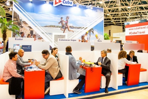 俄罗斯旅游展览会展会现场图片