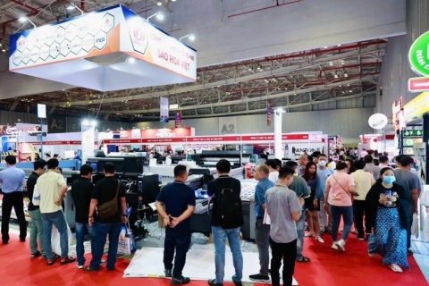 越南广告标识及设备展览会展会现场图片