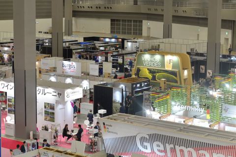 日本东京葡萄酒展览会展会现场图片