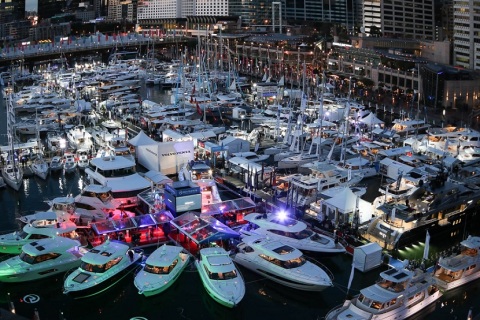 澳洲澳大利亚悉尼游艇展览会展会现场图片