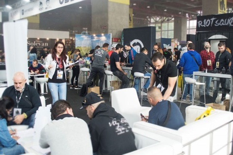 西班牙马德里电子烟展览会展会现场图片