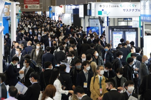 日本东京涂料展览会展会现场图片