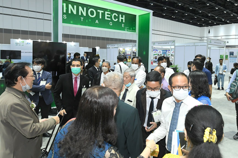 泰国曼谷生活用纸展览会展会现场图片