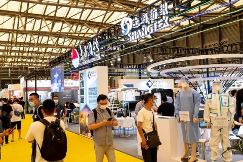 上海国际产业用纺织品及非织造布展览会展会现场图片