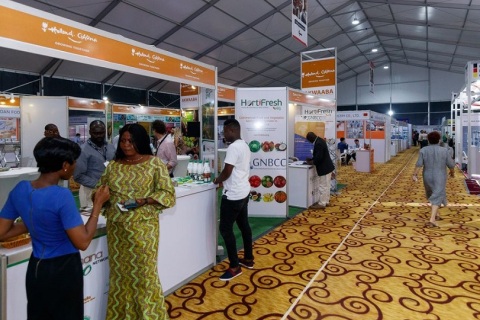 加纳阿克拉食品及农业展览会展会现场图片