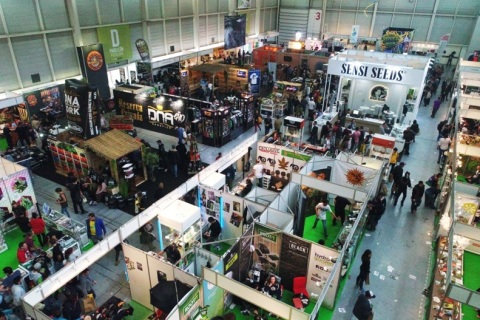 西班牙巴塞罗那大麻展览会展会现场图片