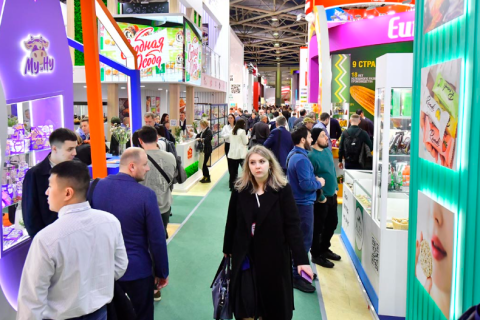 俄罗斯莫斯科食品饮料及配料展览会展会现场图片