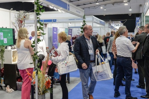 英国殡仪殡葬展览会展会现场图片