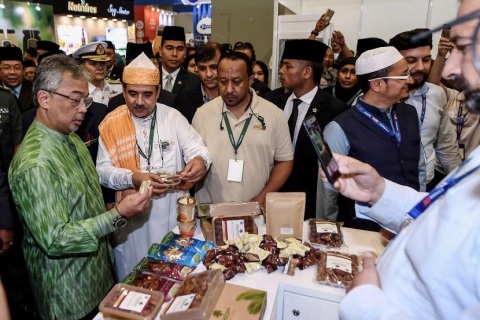 马来西亚吉隆坡清真食品展览会展会现场图片