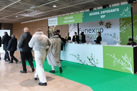 法国里昂殡葬殡仪展览会展会现场图片