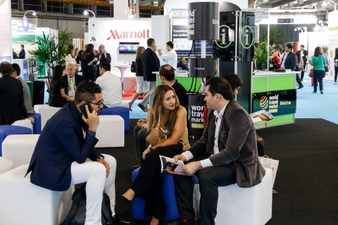 巴西圣保罗拉美世界B2B旅游展览会展会现场图片