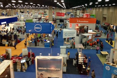 美国教育装备展览会展会现场图片
