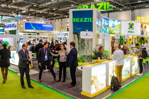 巴西圣保罗拉美世界B2B旅游展览会展会现场图片