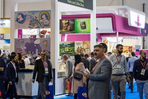 中东迪拜糖果及休闲食品展展会现场图片