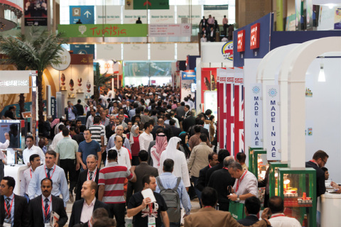 中东迪拜糖果及休闲食品展展会现场图片