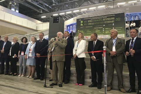 俄罗斯谷物混合饲料及兽药展览会展会现场图片