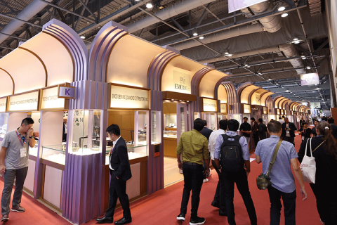 香港珠宝首饰展览会JGW展会现场图片