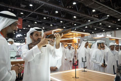 中东迪拜狩猎装备、枪械、刀具展览会展会现场图片