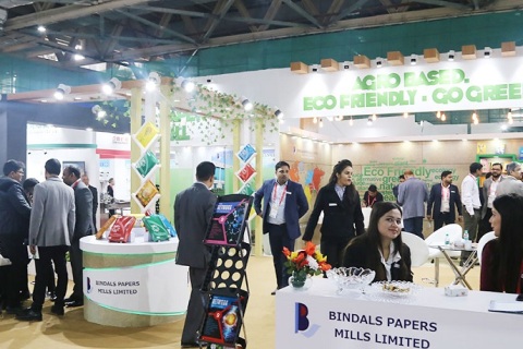 印度新德里瓦楞展览会展会现场图片