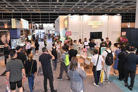 香港钟表展览会展会现场图片