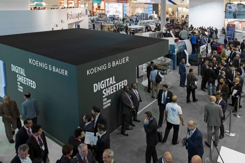 德国德鲁巴印刷技术及设备展览会展会现场图片