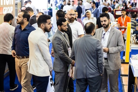 中东沙特涂料展览会展会现场图片