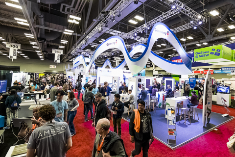 美国石油天然气展展会现场图片