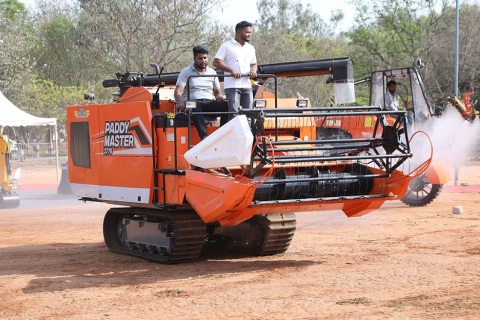 印度农业机械展展会现场图片