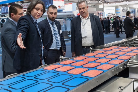 德国法兰克福肉类加工展览会展会现场图片