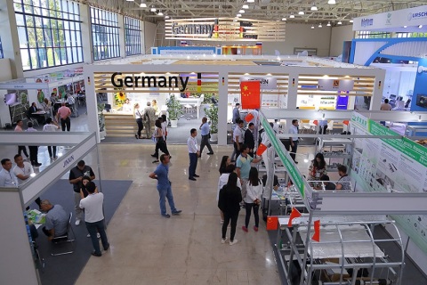 乌兹别克斯坦农业展览会展会现场图片