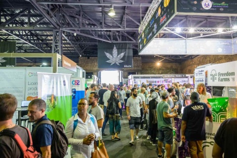 南非约翰内斯堡大麻展览会展会现场图片