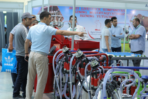 乌兹别克斯坦农业展览会展会现场图片