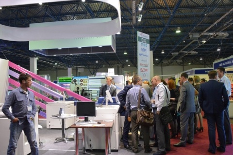 哈萨克斯坦广告及包装印刷展览会展会现场图片