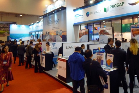 秘鲁利马水产海鲜及渔业展览会展会现场图片