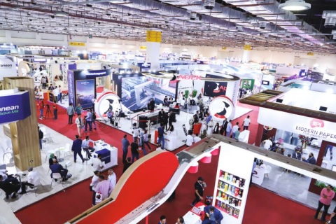 埃及开罗生活用纸及纸业展览会展会现场图片