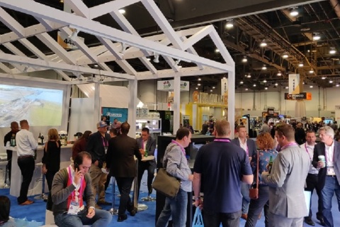 美国拉斯维加斯大麻商业展览会展会现场图片