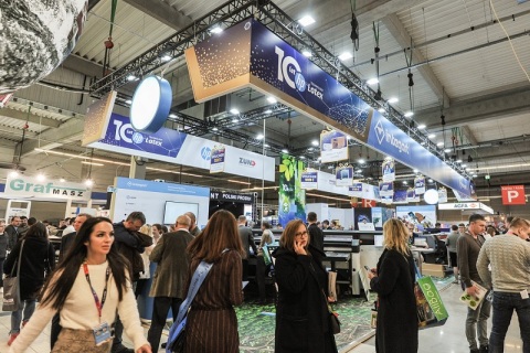 波兰印刷及广告标识展览会展会现场图片